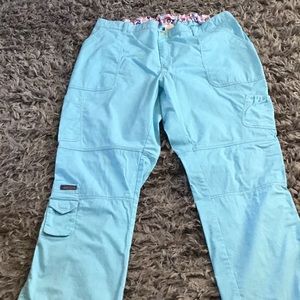 Ladies scrubs.